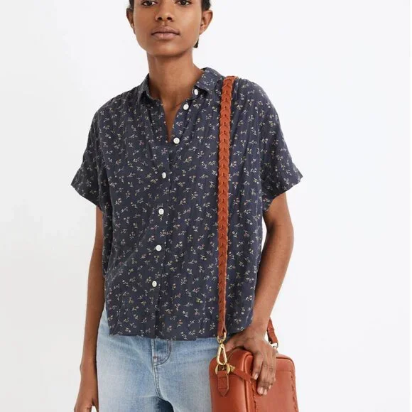 Madewell Hilltop Shirt in Adorable Ditsy - Picture 1 of 7